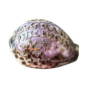 Engraved Seashell Souvenir